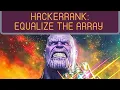 Equalize the Array HackerRank Python