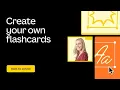 How to create flashcards Back to school