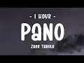 Download Lagu [1 HOUR - Lyrics] Zack Tabudlo - Pano