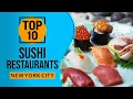 Top 10 Best Sushi Restaurants in New York City