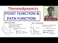 POINT FUNCTION AND PATH FUNCTION - Thermodynamics