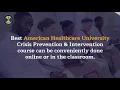 Online CPI Certification Nursing Teachers Security Crisis Prevention and Intervention Course