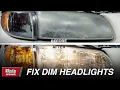 How To Fix Dim Headlights