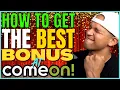 New ComeOn Casino Bonus Exclusive Promo