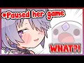 [ENG SUB/Hololive] Biboo paused her game just to ask the male Pebbles this one particular question