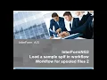 InterformNG2 Workflow Load a sample spooled file in workflow