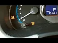 2013 TOYOTA SIENNA CHECK ENGINE AND TRACK OFF LIGHTS