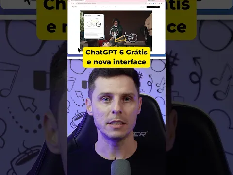 ChatGPT 6 Grátis para todos e NOVA INTERFACE!