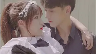 boss falling in love with cute maid high school love story