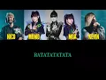 Lagu Babymetal x Electric Callboy RATATATA [Color coded lyrics Romaji, Japanese and English Translation]