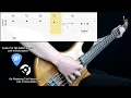 The Clash - London Calling (Bass Cover) (Play Along Tabs In Video)