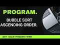 WAP in JAVA to input 10 numbers and arrange them in ascending order using bubble sort technique