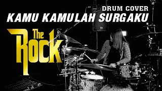 kamu kamulah surgaku the rock drum cover by vitha vee