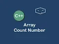 array count number in c