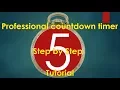How to create a professional countdown timer on PowerPoint Step by Step Tutorial