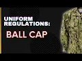Ball Cap US Navy Uniform Regulations