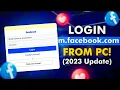 How To Login M.Facebook.Com From PC | 2023 Update | Pro Ads