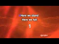 Hammer to Fall (Live Aid) - Queen | Karaoke Version | KaraFun