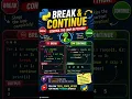 Python break vs continue What s the Difference