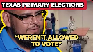 Shut down the doors shows inside Dallas County polling site before voter turned away