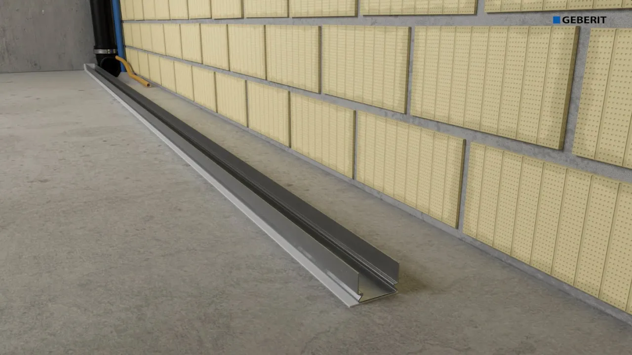 Installation du système de bâti-support Geberit Duofix
