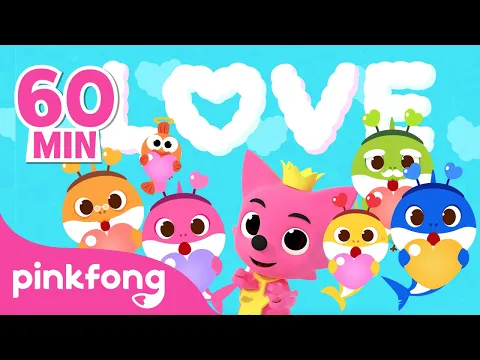 Download MP3 Skidamarink A Dink A Dink, I Love You ❤️ | Month full of love | Compilation | Pinkfong Baby Shark