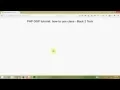 English PHP OOP Tutorial How to use class