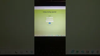 online voting system project using HTLM CSS