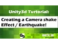 Unity3D Creating a Camera Shake Effect Like Eart uake Tutorial 12