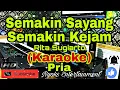 Download Lagu SEMAKIN SAYANG SEMAKIN KEJAM - Rita Sugiarto (KARAOKE) Dangdut || Nada Pria FIS=DO [Minor]