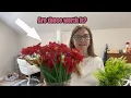 24 Bundles Artificial Flowers Outdoor UV Resistant Decor Review