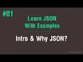 Learn JSON in Arabic - Intro And Why JSON