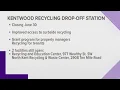Kentwood recycling drop-off station closing this summer