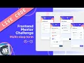 Live Code Frontend Mentor Multi-step Form Part 2