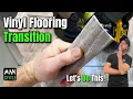 How to Install a Vinyl Flooring Transition - You CAN Do It