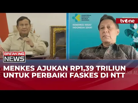 Menkes Ajukan Anggaran untuk Perbaikan Fasilitas Kesehatan di Wilayah Terdampak Bencana