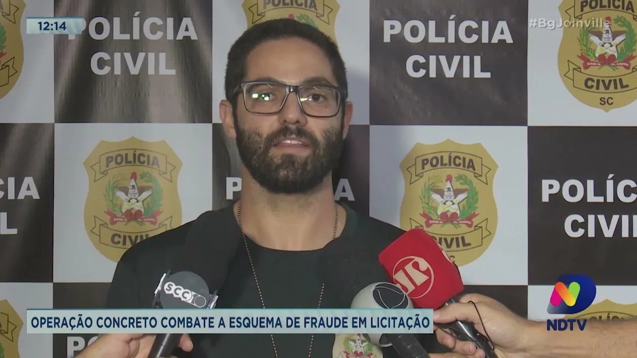 Operação Concreto combate a esquema de fraude em licitação