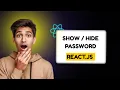 You Won t Believe How EASY It Is To Show and Hide Passwords in React JS