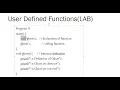 User Defined Functions in C UDF Explained for Beginners C Programming Basics FinalObject