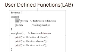 User Defined Functions in C UDF Explained for Beginners C Programming Basics FinalObject