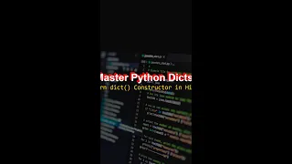 Python Dictionary - dict Constructor