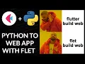 Python Code to Static Web App with Flet Henri Ndonko