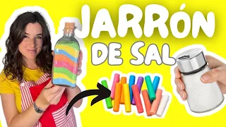 🦄 JARRÓN DE SAL DIY Talleres y manualidades | -Una maestra con clase.