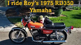 I ride Roy s mint 1975 Yamaha RD 350