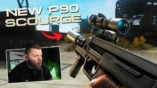 Trying the Scoped P90 'Scourge' build - Escape From Tarkov