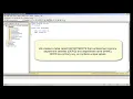 SQL Tutorial - Create table Lesson 1