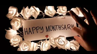 LDR Happy monthsary love message DIY surprise