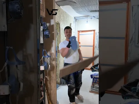 Искры от болгарки #василий_санузел #ремонт #ванная #плитка