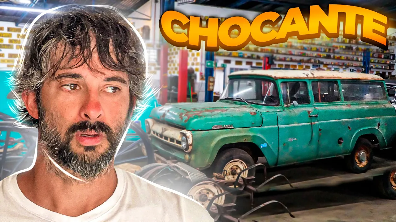OLHA O QUE ELE FEZ NESSE CARRO ???? OFICINA DE CARROS ANTIGOS