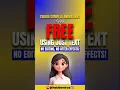Download Lagu 🎬 Create Complex Animations for FREE Using Just Text – No Editing, No After Effects! 🤯🔥#shorts